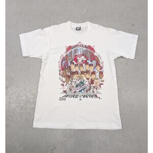 Vintage 90s Cincinnati Reds World Champs Cartoon T-shirt